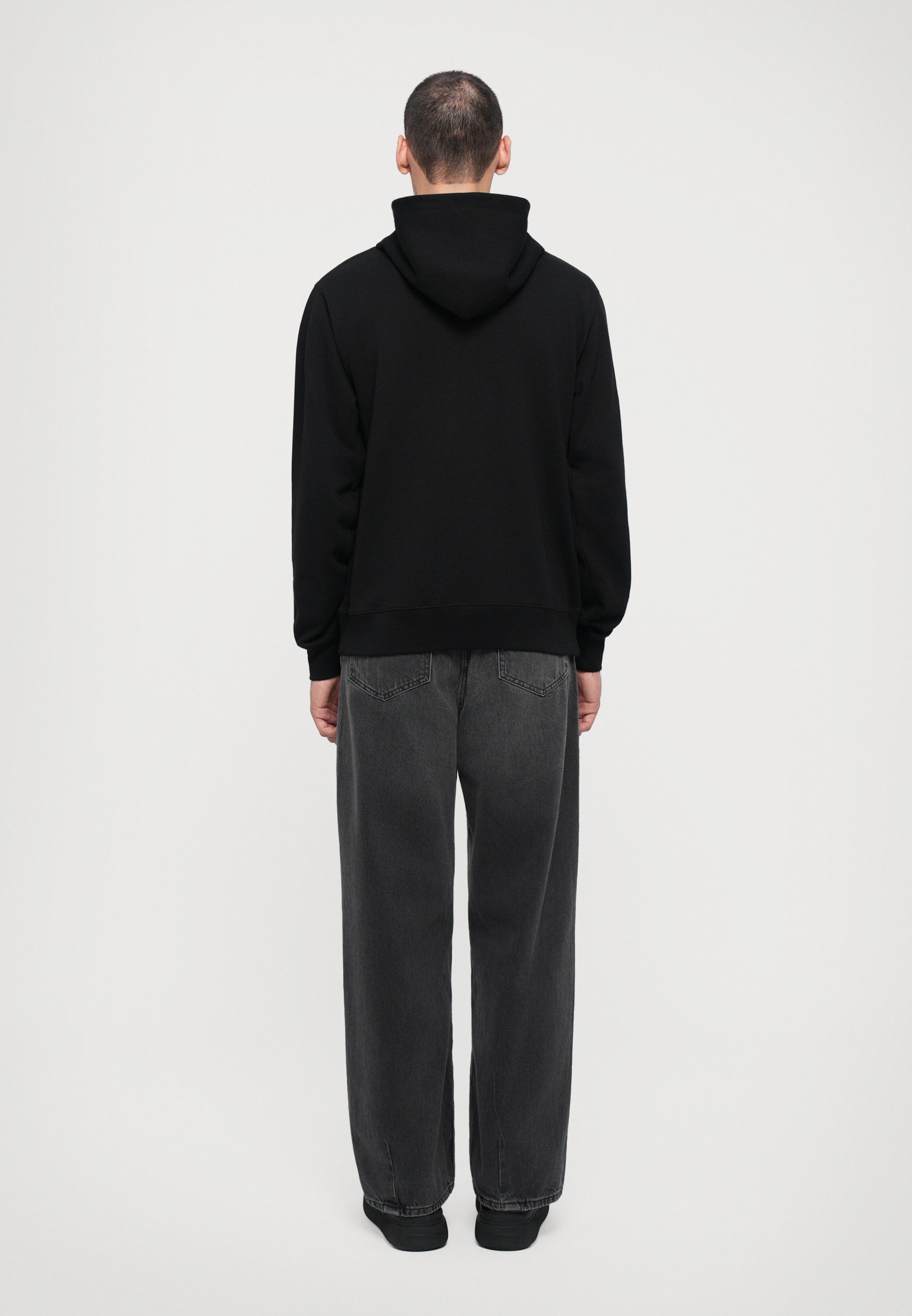 Felpa con cappuccio Billionaire Boys Club TRI TONE ARCH LOGO POPOVER - nera