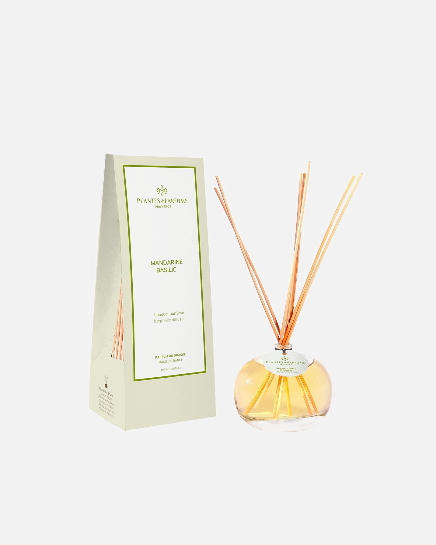 Plantes & Parfums Mandarine Basilic
