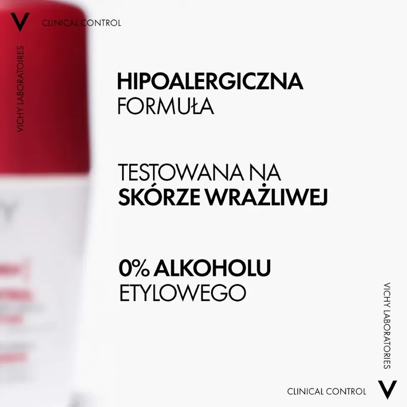 Vichy Dezodorant Clinical Control 96H Roll-On