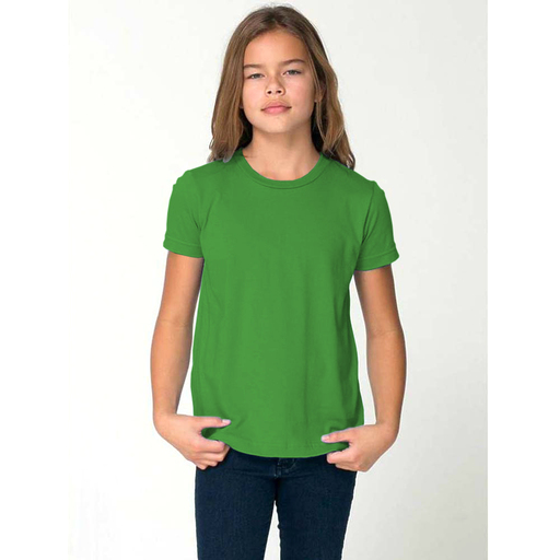 Camiseta Basic De Manga Corta American Apparel