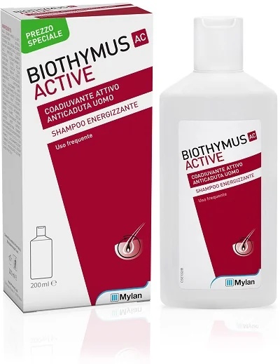 BIOTHYMUS Biothymus AC Active Shampooing énergisant contre la chute des cheveux pour hommes PROMO 200 ml