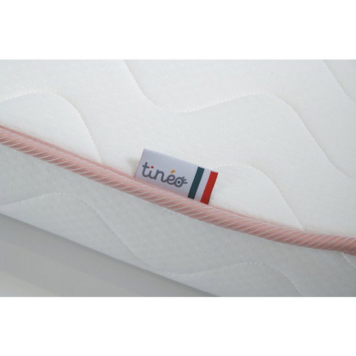 Materasso TINEO GROWTH - Regolabile - 2 lati di supporto: Rigido e Morbido - 60x120x12 cm