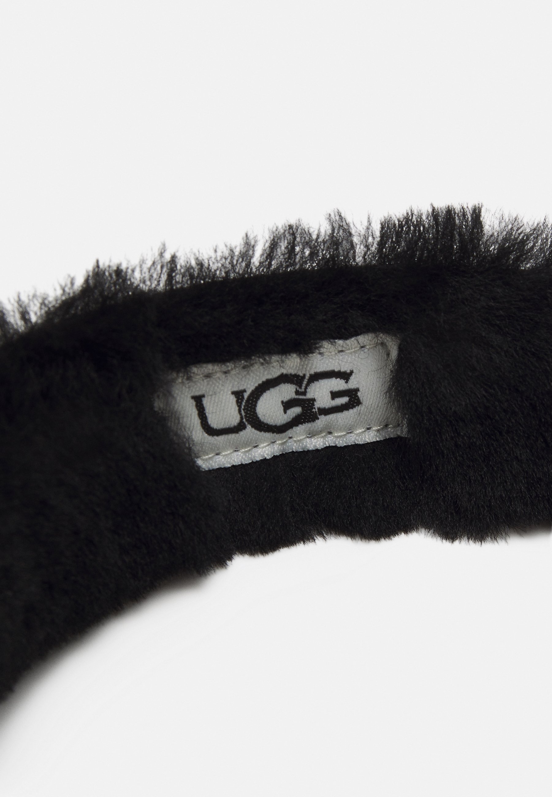 UGG Ohrenschützer mit gesticktem Logo – Schwarz