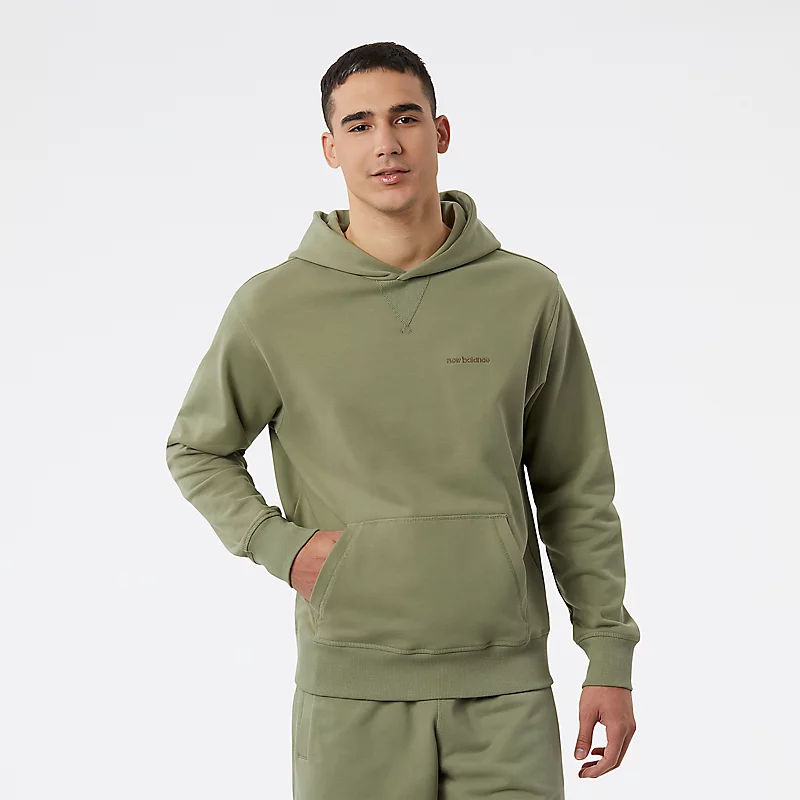Moletom com capuz NB Athletics Nature State para homens – Folha de Oliveira