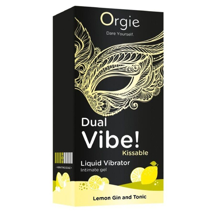 Orgie Dual Vibe! Skūpstāms šķidruma vibrators