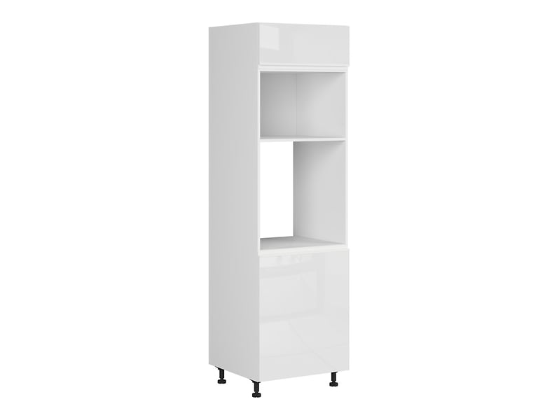 Szafka pod zabudowę piekarnika Sole 60 cm lewa biały połysk