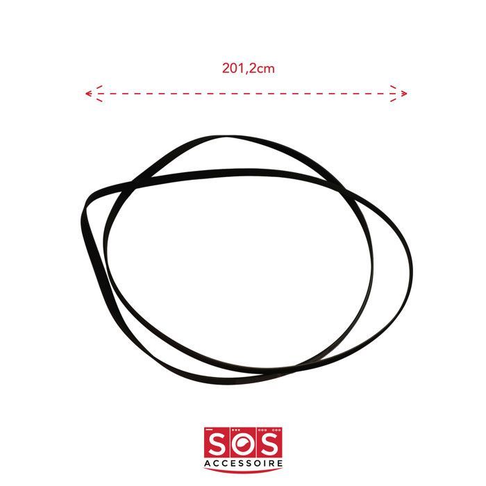SOS Accessory Belt 2012H7 for Tumble Dryers - 42164399 CONTINENTAL EDISON, ESSENTIEL B, VESTEL, AYA, OCEANIC, FAR