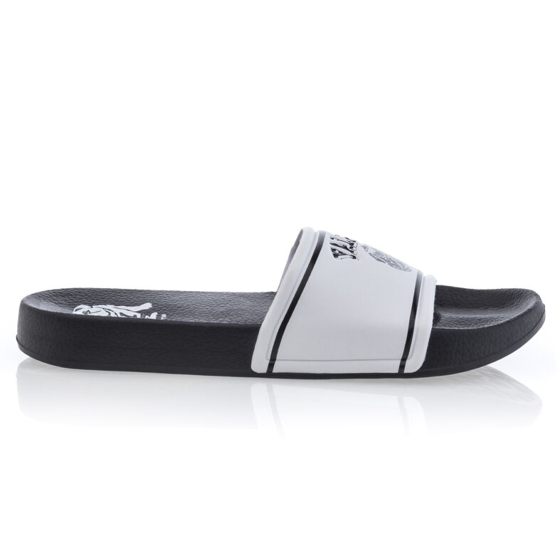 Hvite gutteflip-flops / Thong-sandaler
