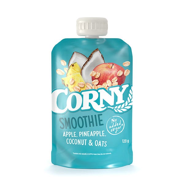 Äpple-, ananas-, kokos- och havresmoothie | 120 g