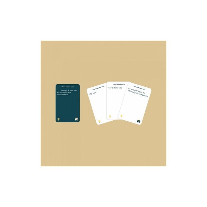 Blanc Manger Coco Culture G - Juego de mesa - Juego de fiesta para adultos - 200 cartas de cultura general