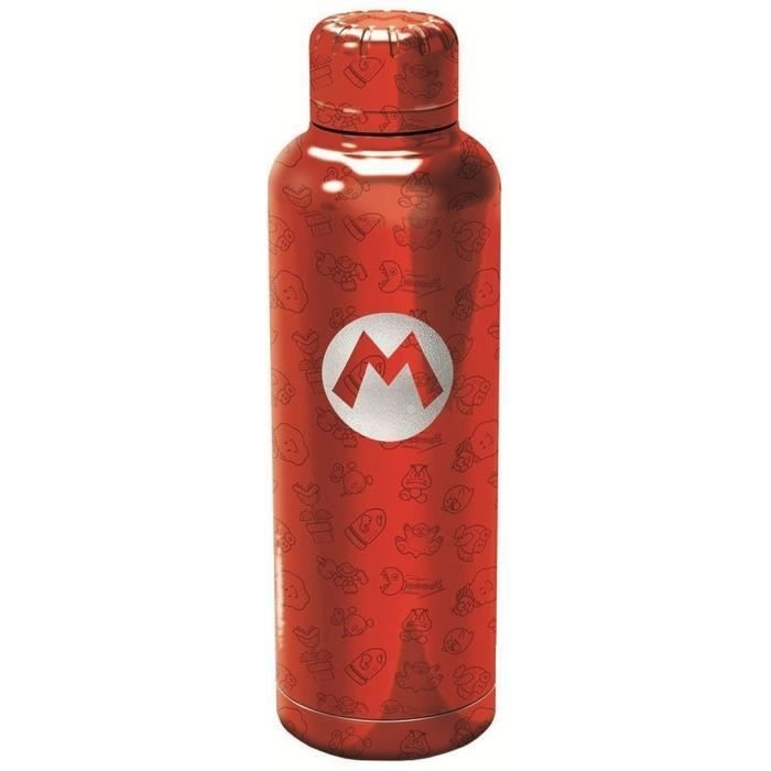 STOR - Super Mario Bros - Garrafa - Metal - Reutilizável - 515 ml