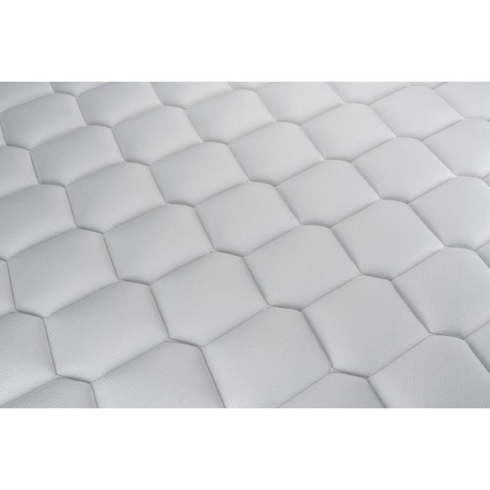 Colchón y base de cama de 90x190 cm - Base de cama negra (premontada) - Vitalspring Zen Black