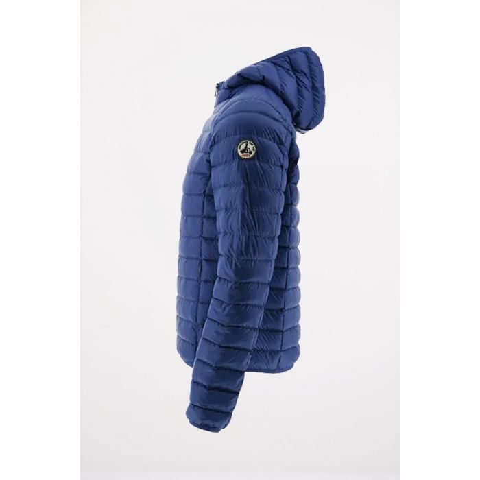 Jaqueta de plumas masculina JOTT Nico - Azul-marinho - Acolchoada e repelente à água - Corte ajustado - Plumas