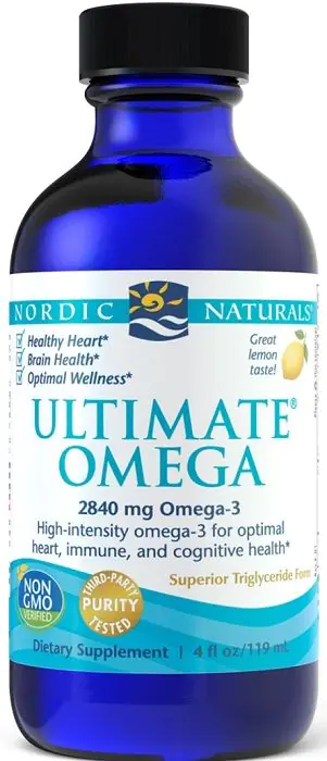 Nordic Naturals Ultimate Omega 2840 mg, Smak cytrynowy, Płyn