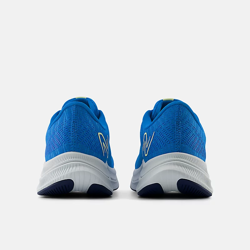 Męskie buty FuelCell Propel v4 – Blue Oasis med granatem i kwarcową szarością