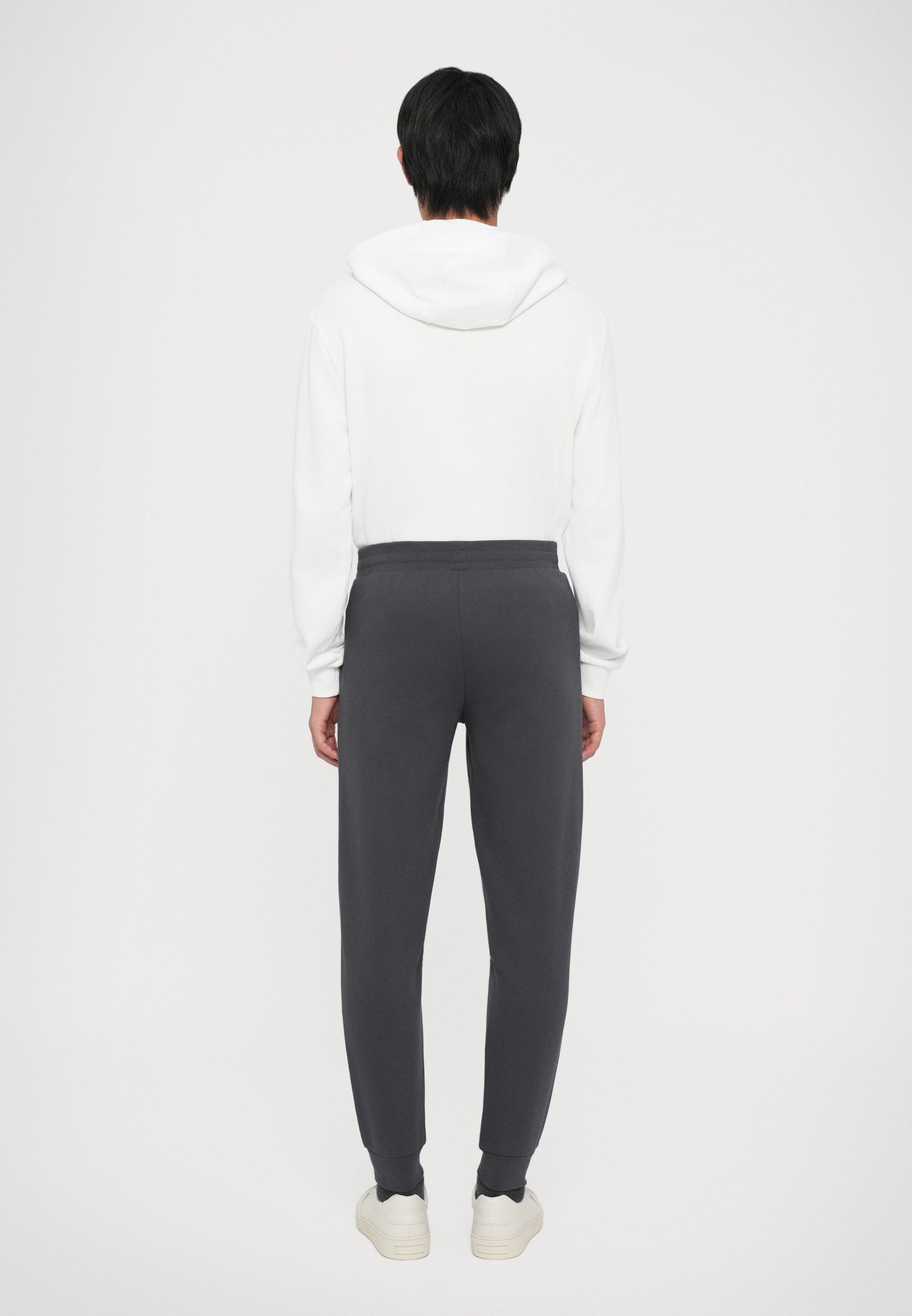 Pantalon de survêtement EA7 Emporio Armani TRAIN LINES - Bas de survêtement - asphalte