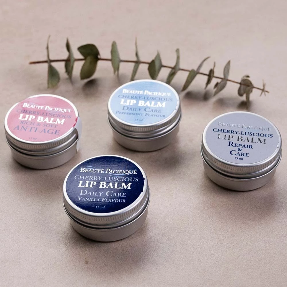 Balsam de buze Cherry-Luscious Daily Care Aroma de vanilie - Beauté Pacifique