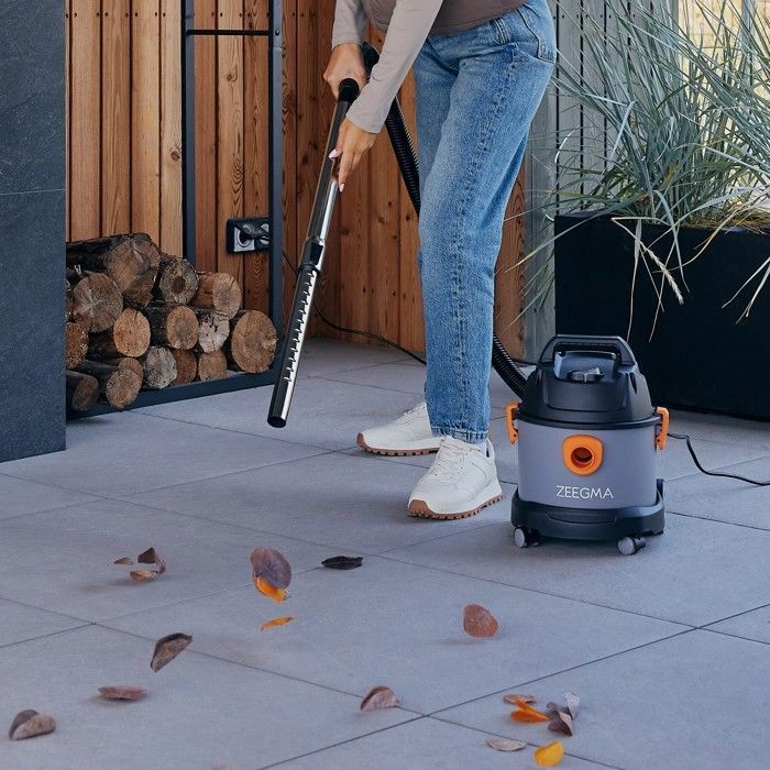 Aspirateur eau et poussière ZEEGMA Zonder Pro Compact - 1000W - 6L - Avec accessoires et filtre HEPA