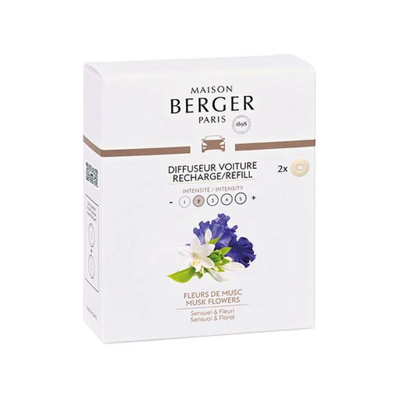 Diffuseur Voiture Recharge Fleurs de Musc - Profumo per Automobile