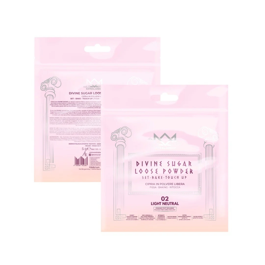 Viso Divine Sugar Loose Powder -  Set Bake Touch Up - Cipria polvere