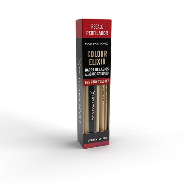 Färgelixir med gåvofärg för läppstift