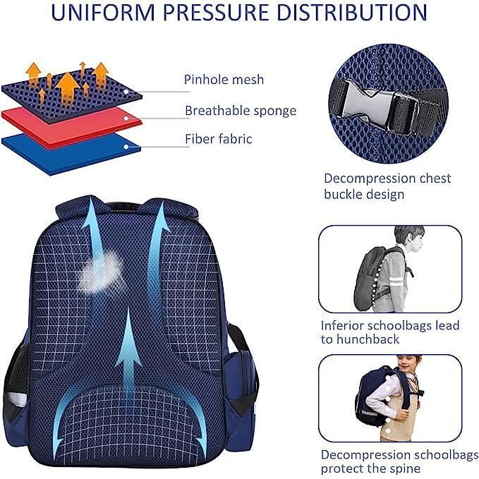 Rucksack – FINDPITAYA – Astronaut – Wasserdichtes Nylon – Ergonomisch – Großes Fassungsvermögen