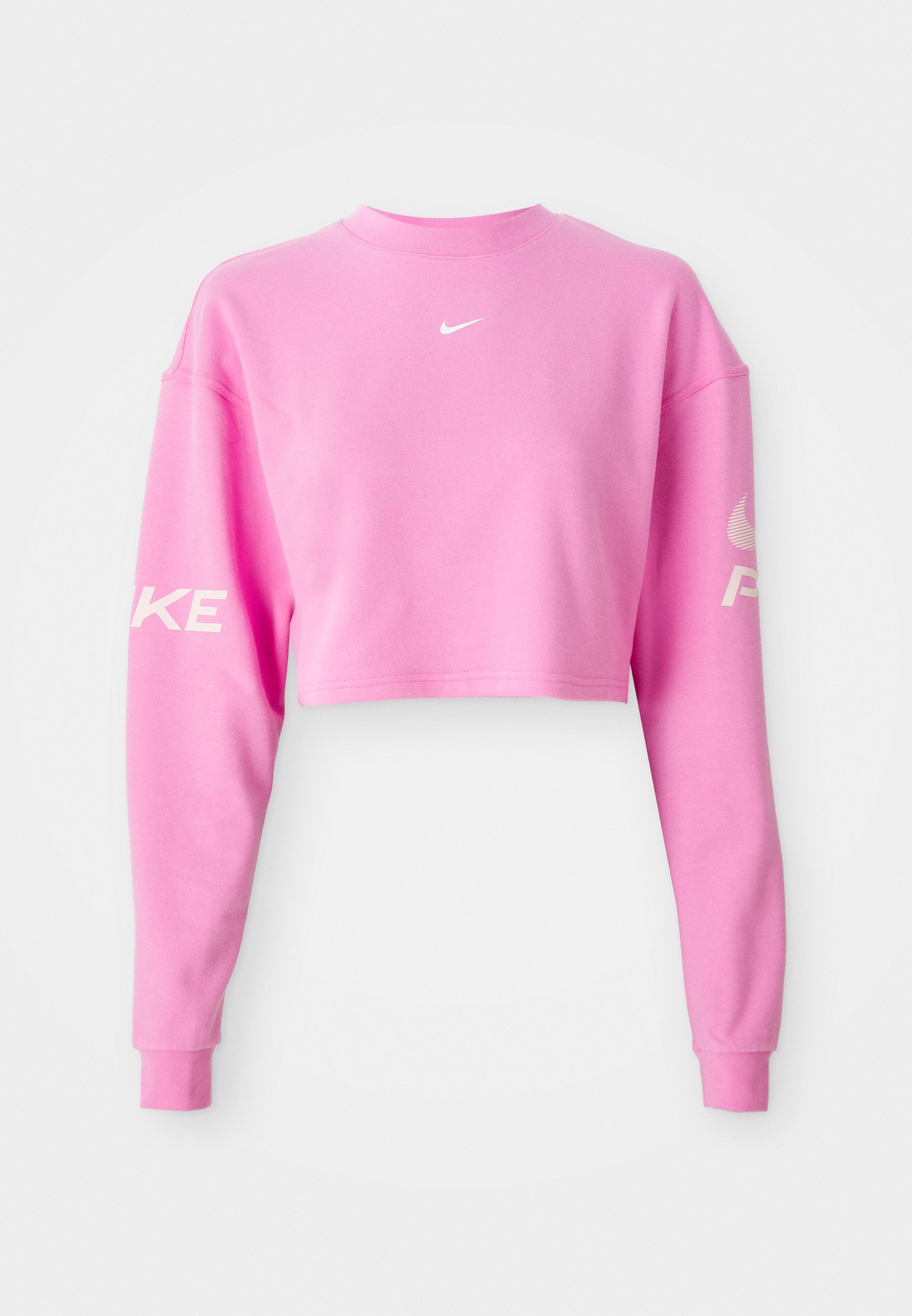 Sweat-shirt Nike Performance CREW - rose ludique/mousse rose