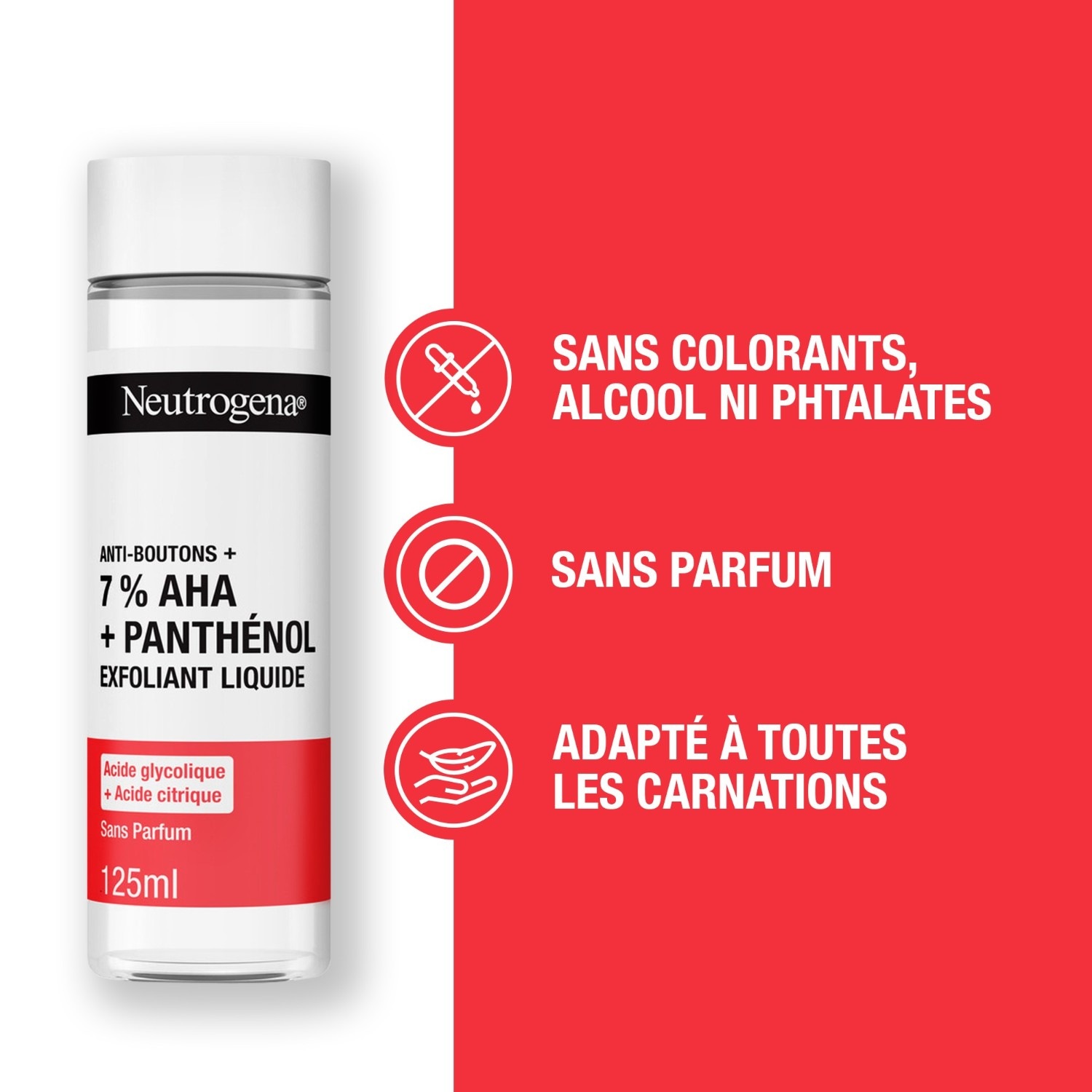 Neutrogena Anti-Boutons + Exfoliant Liquide