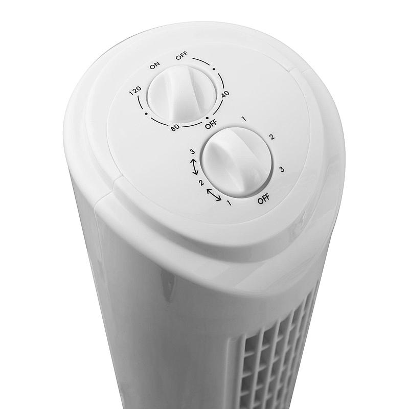 Energie Torenventilator 81 cm 45 W, wit, Energie