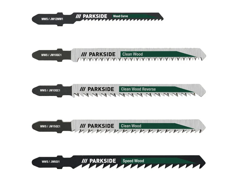 PARKSIDE® Pistosahan teräsarja Voideltu edestakaisin sahanteräsarja