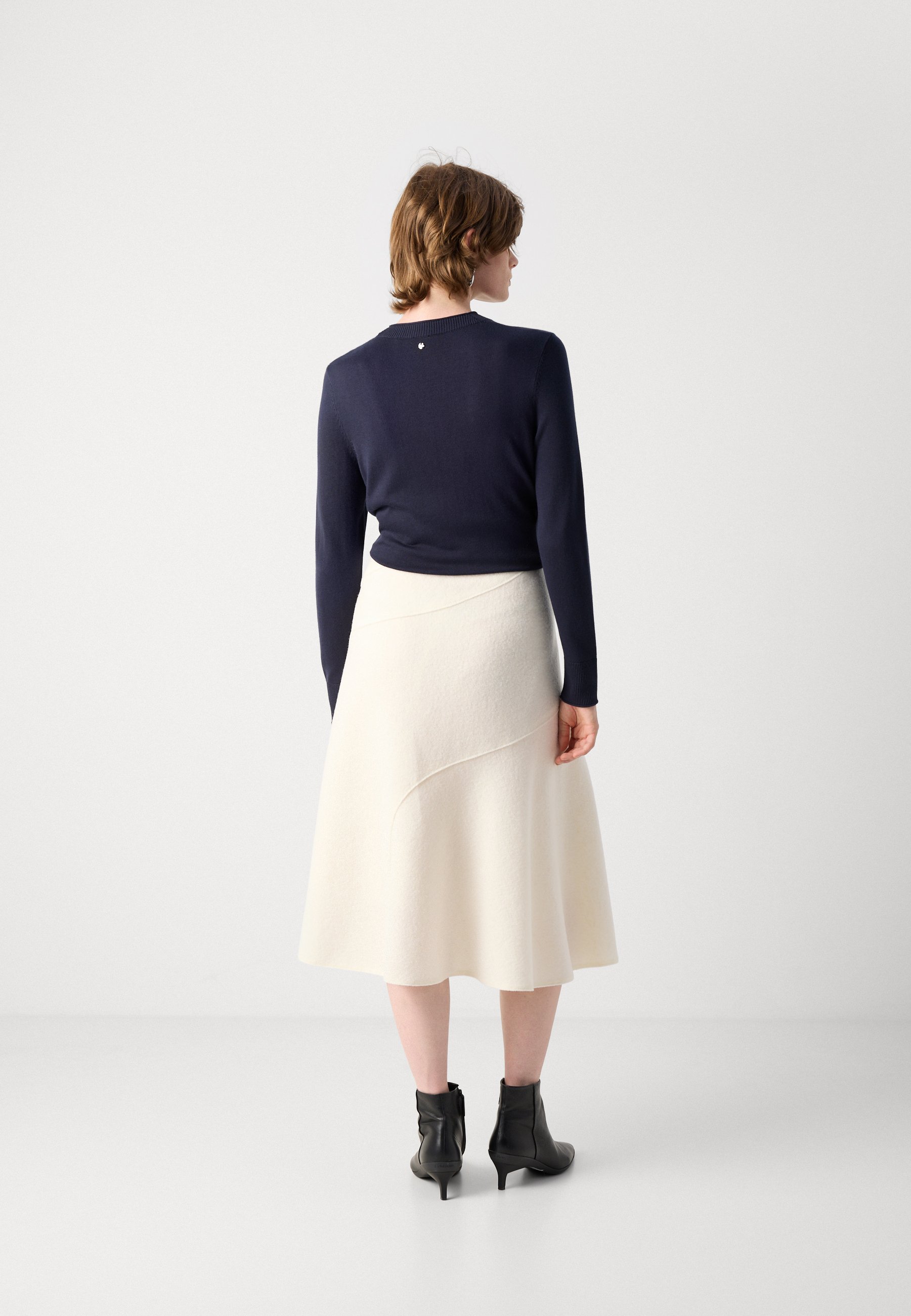 BOSS VICENA - A-lijn rok - open wit