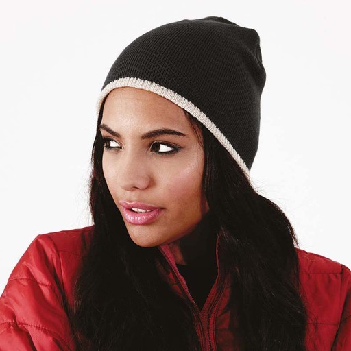  Gorro Beanie De Invierno De Punto 2 Colores Beechfield