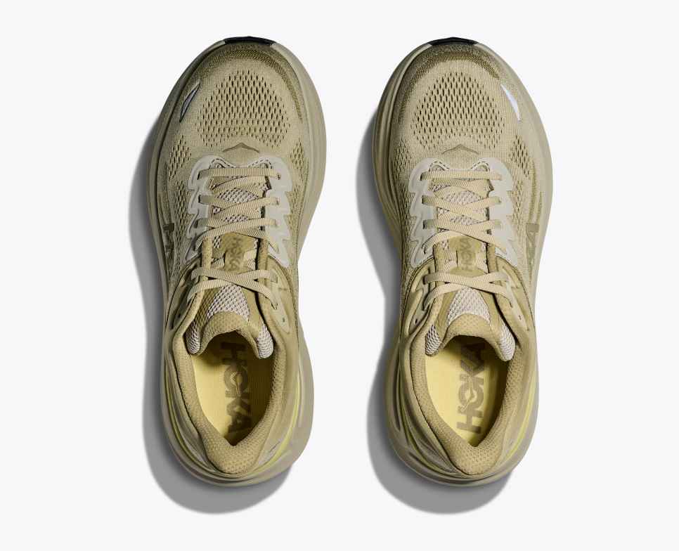 HOKA Bondi 9 Grasland / Austernpilz