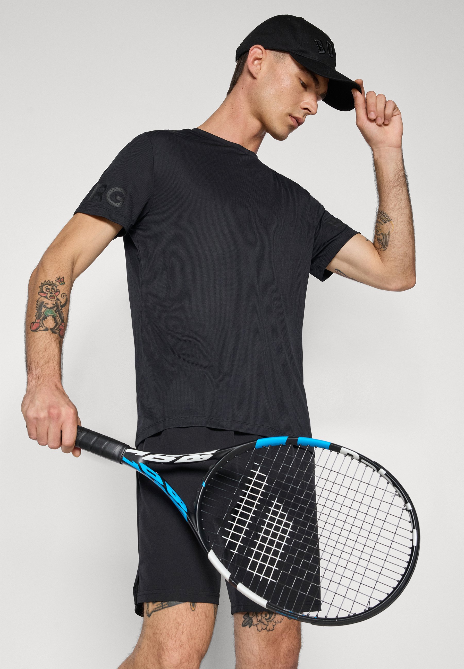 Björn Borg LIGHT - T-shirt met print - zwarte schoonheid