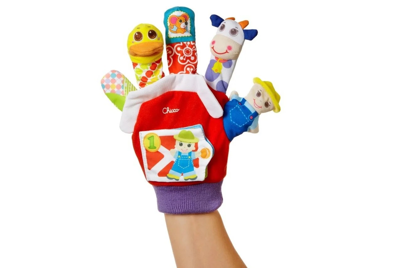 CHICCO Ferme Chicco Puppet Glove Game Farm