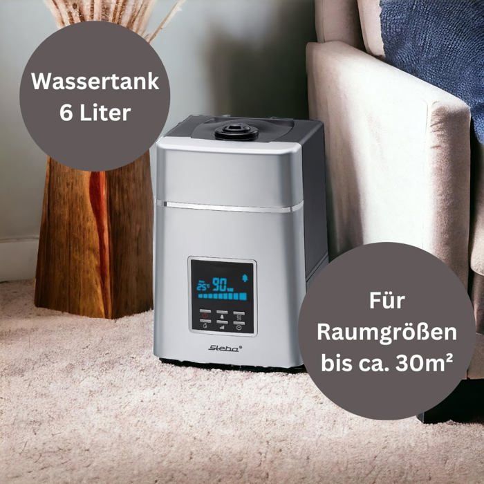 Humidificador con ionización - ZGEER - Nebulización ultrasónica - 180-400 ml/h - La ionización se puede activar