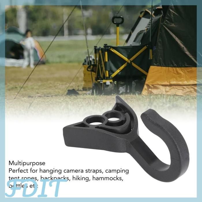 GOTOTOP Outdoor-Campinghaken, 50 Stück, multifunktional, windfest, rutschfest, für Zelt und Sportausrüstung