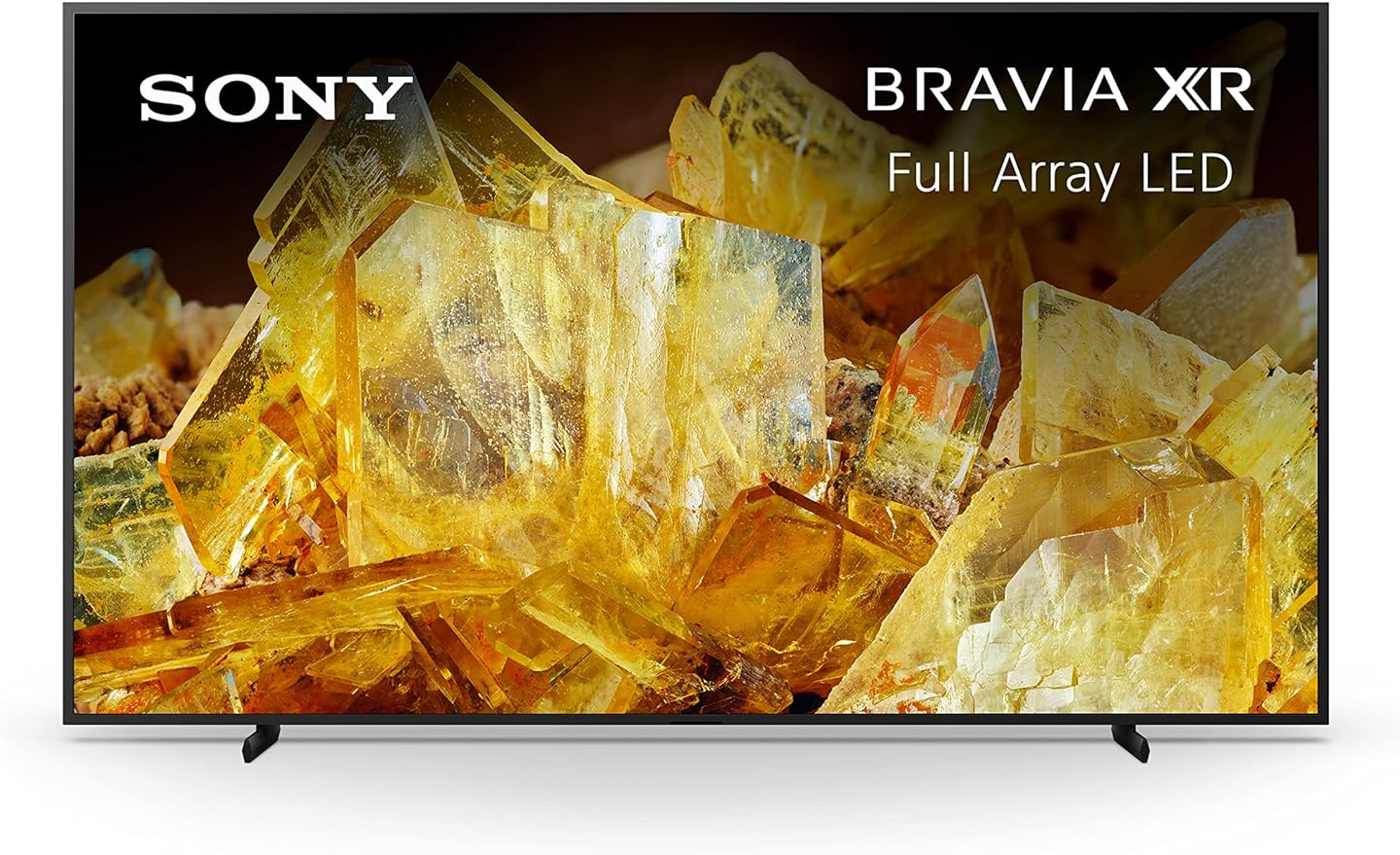Sony 98-tums 4K Ultra HD-TV X90L-serien: BRAVIA XR Full Array LED Smart Google TV med Dolby Vision HDR och exklusiva funktioner för Playstation® 5 XR98X90L – 2023-modellen
