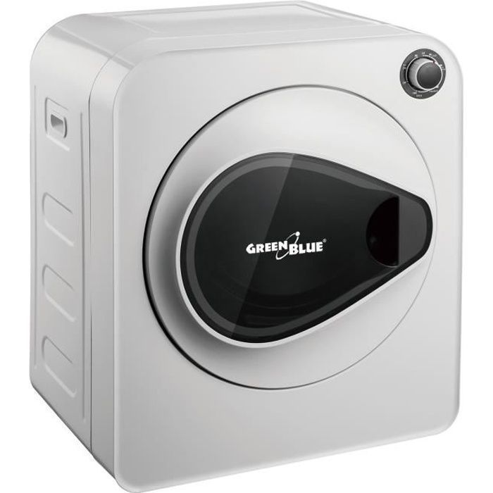 Sèche-linge électrique GreenBlue GB405, charge de 3 kg, 830W