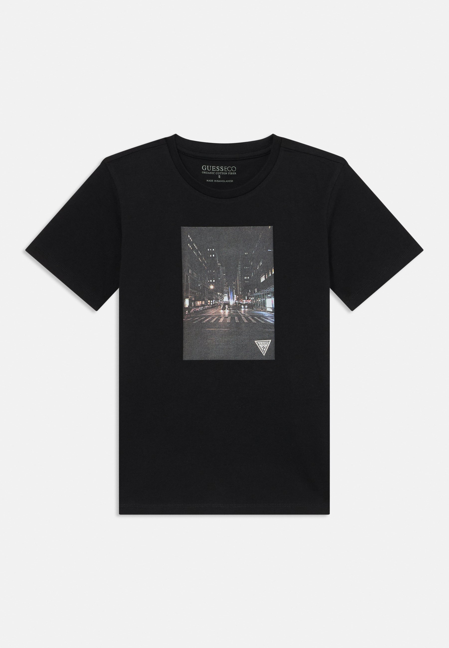 Guess JUNIOR - T-shirt stampata - nero intenso