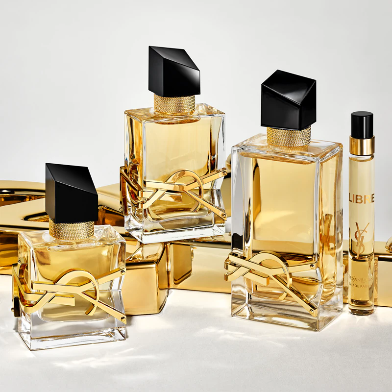 Frasco recarregável Yves Saint Laurent Libre Eau de Parfum para mulheres