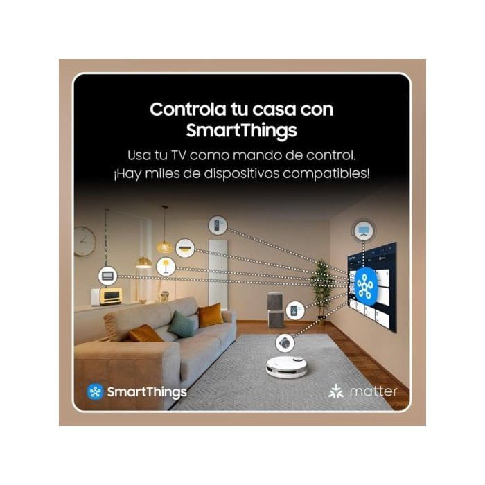 Samsung 43Q60D - Televisor QLED de 43 pulgadas (109 cm) - 4K UHD 3840x2160 - Quantum HDR - Smart TV - Centro de juegos - 3xHDMI - WiFi