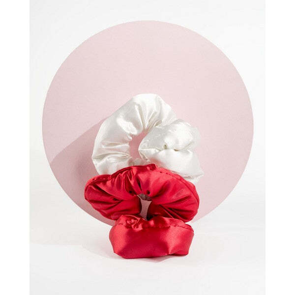 Brushworks Limited Edition Store Cloud Scrunchies (Rød)