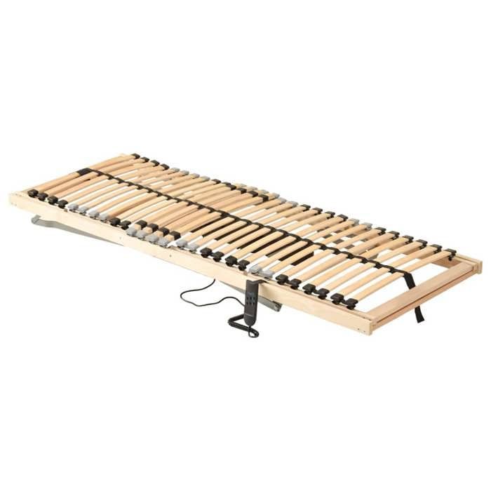 Base de cama eléctrica de láminas vidaXL con 28 láminas, 7 zonas, estructura de cama, dormitorio, hogar 321824