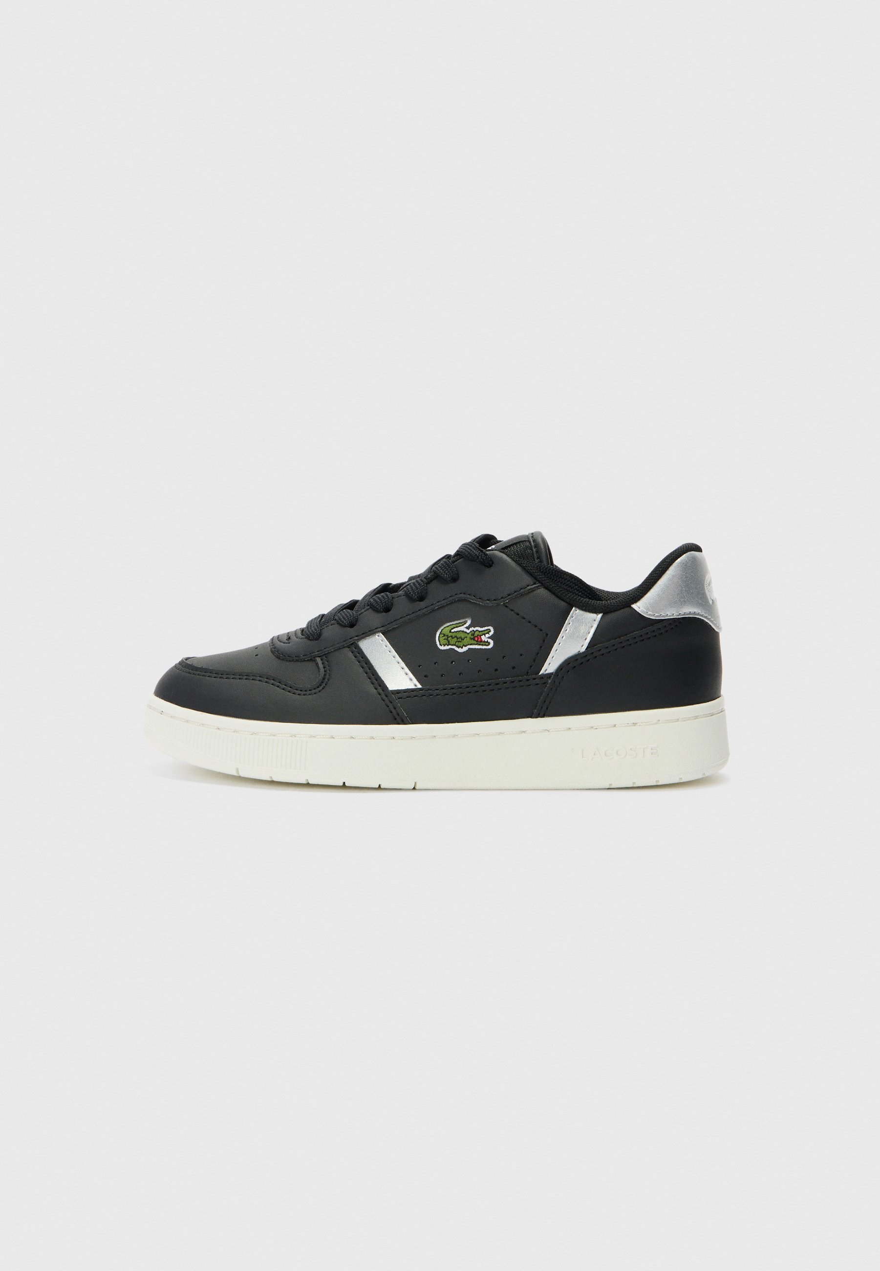 Lacoste JUNIOR T-CLIP SET UNISEX - Scarpe da ginnastica - nero/bianco sporco