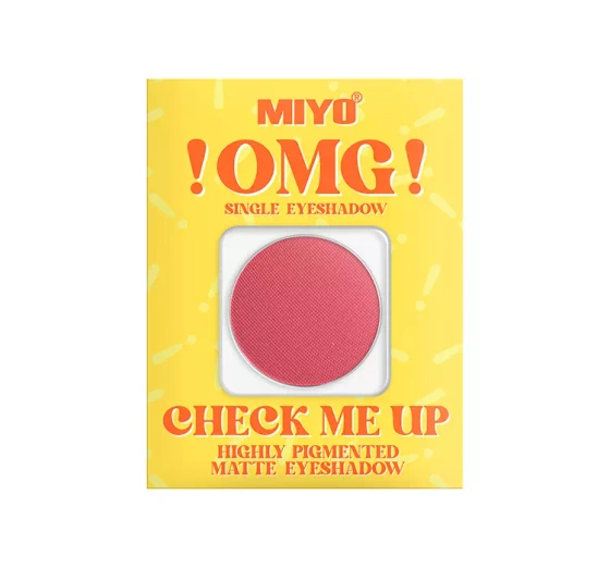 Miyo OMG Matte eyeshadow matowy cień do powiek 12 Blood 1,3g