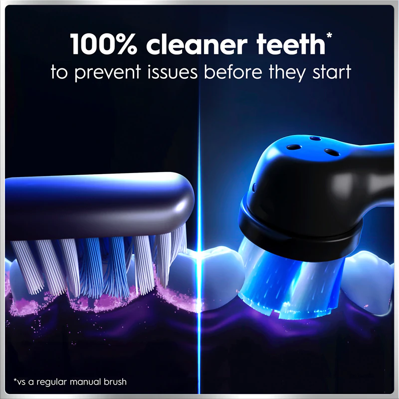 Escova de dentes elétrica Oral-B iO6 Connected Coach com estojo