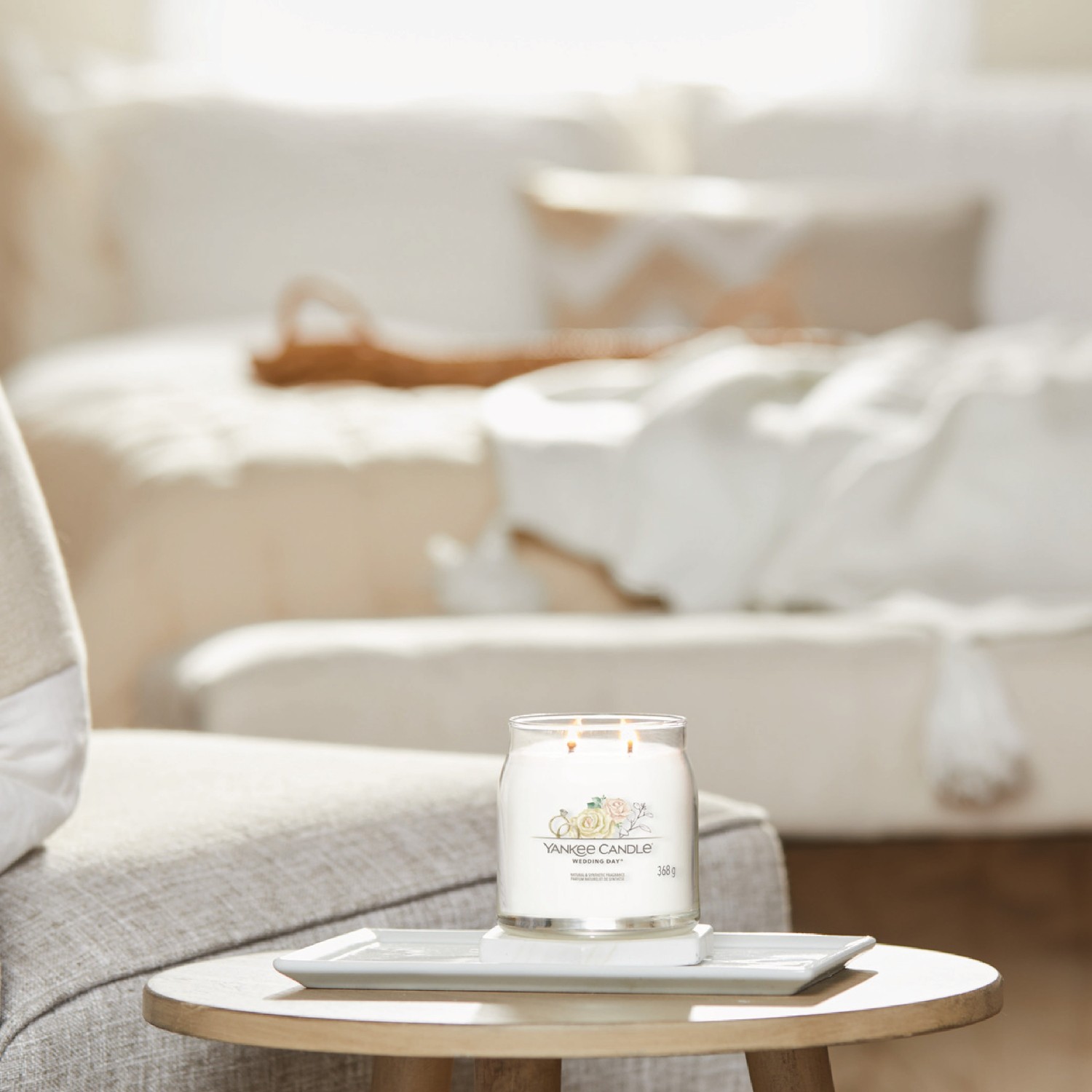YANKEE CANDLE Moyenne Jarre Jour de Noces
