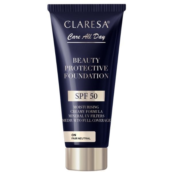 Fond de teint protecteur Claresa BEAUTY avec FPS 50, soin toute la journée