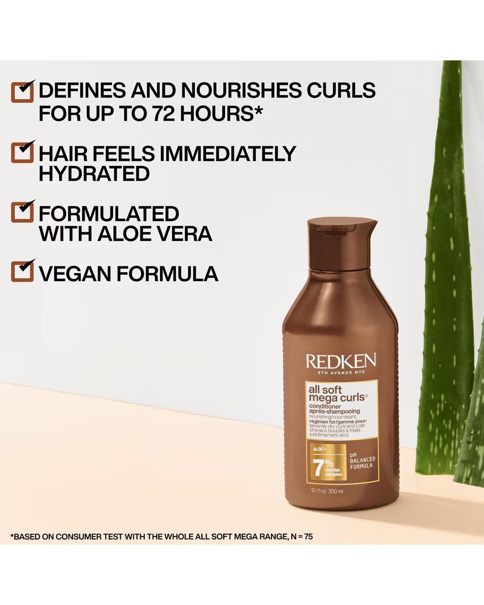 Balsam hrănitor și hidratant REDKEN All Soft Mega Curls